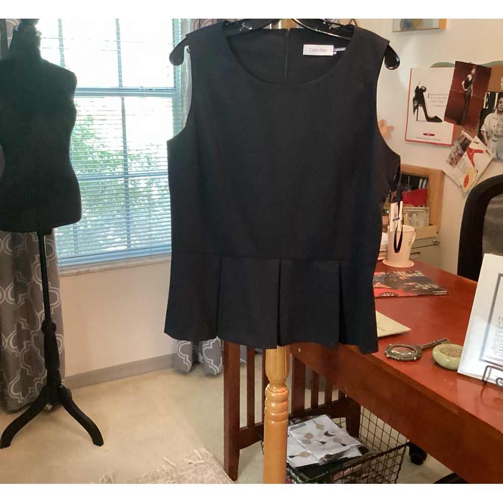 Calvin Klein Peplum Top